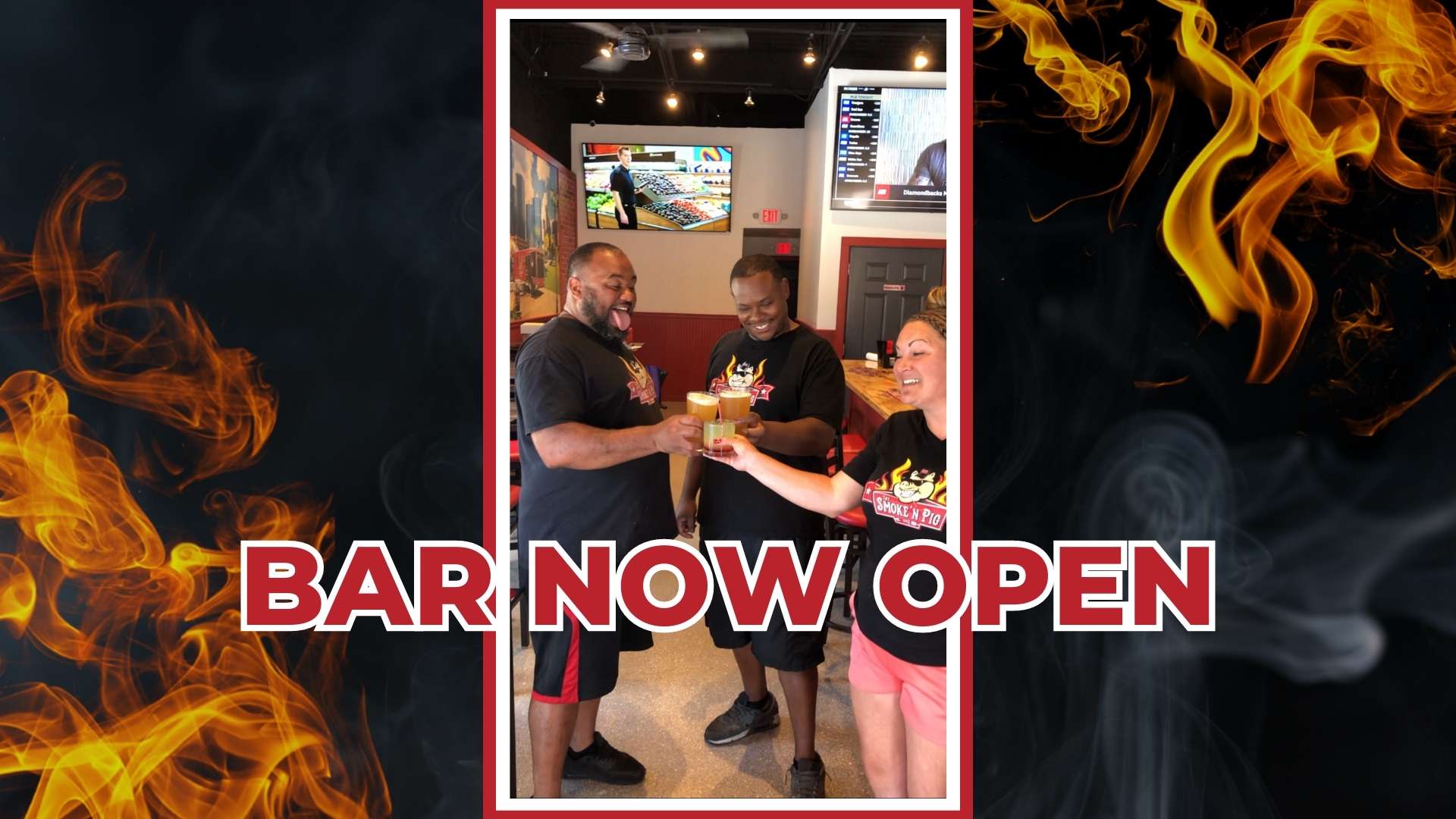 BAR NOW OPEN